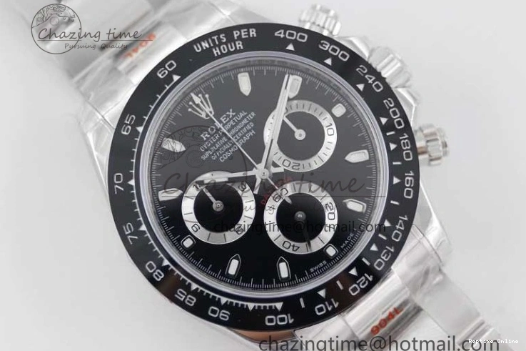 0420 Daytona 116500 SS TWF 1:1 Best Edition 904L Steel Black Dial on SS Bracelet A EasyCare 2407